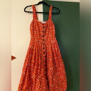 Emily & Fin synchronized swimmer print dress